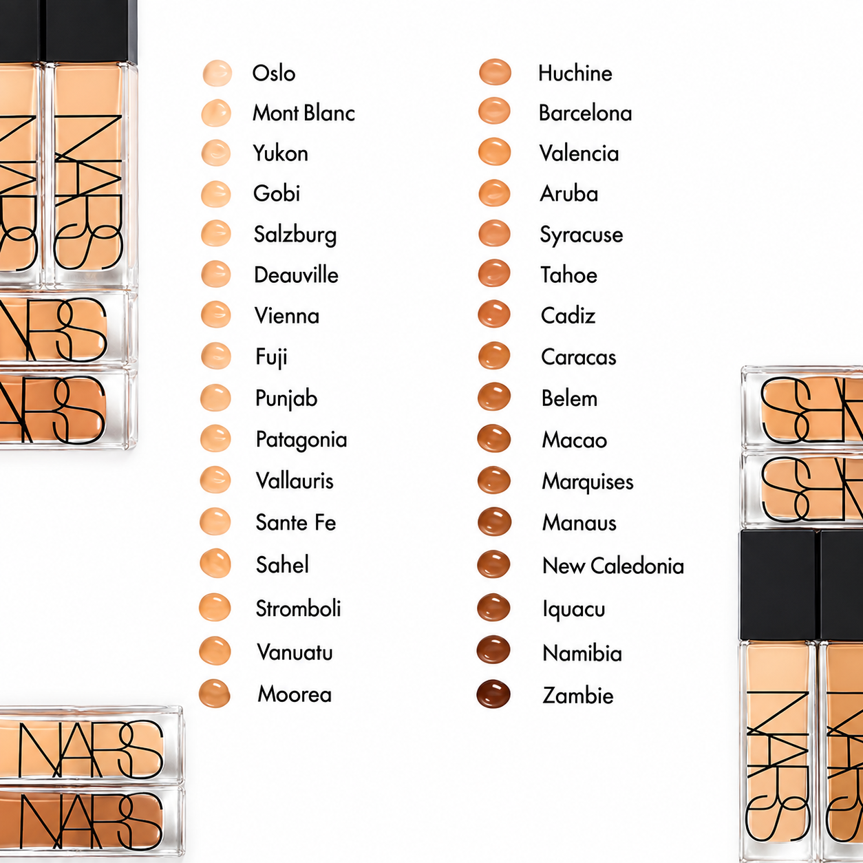 کرم پودر نارس Natural Radiant Longwear Foundation - تصویر 3
