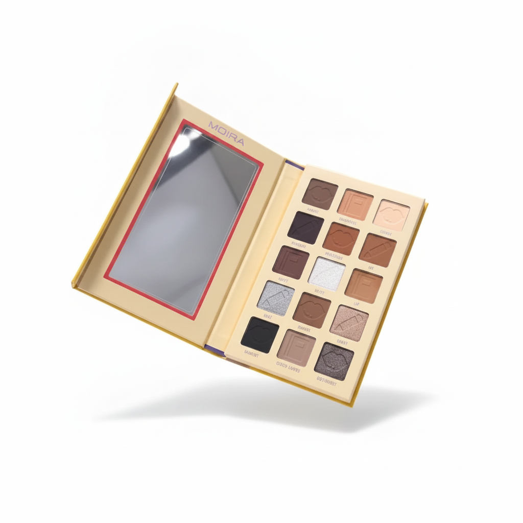 رنگ بندی پالت سایه چشم مویرا You Had Me At Makeup شامل ۱۵ رنگ مات و شاین